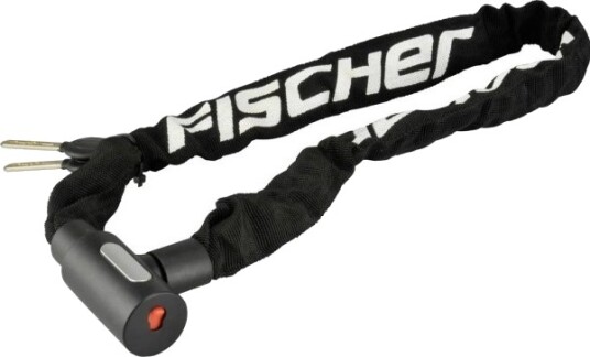 Fischer Sykkellås 85898 Kjettinglås Svart Nøkkellås Fischer Sykkellås 85898 Kjettinglås Svart Nøkkellås