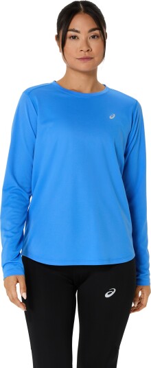 Asics Women"s Asics Core Ls Top Blue Coast XS Asics Women"s Asics Core Ls Top Blue Coast XS
