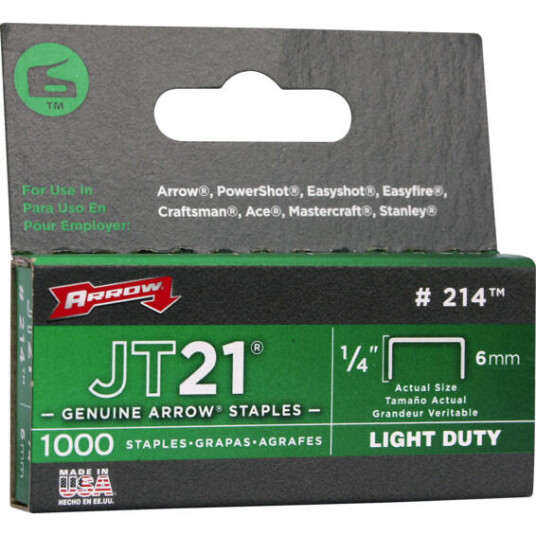 Arrow stifter 6mm JT21 1/4" - 88327
