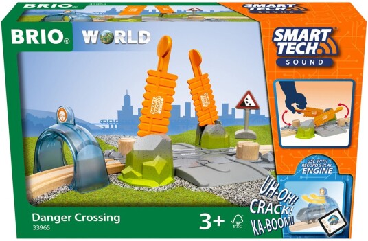 Brio Smart Tech Sound Danger Crossing Brio Smart Tech Sound Danger Crossing
