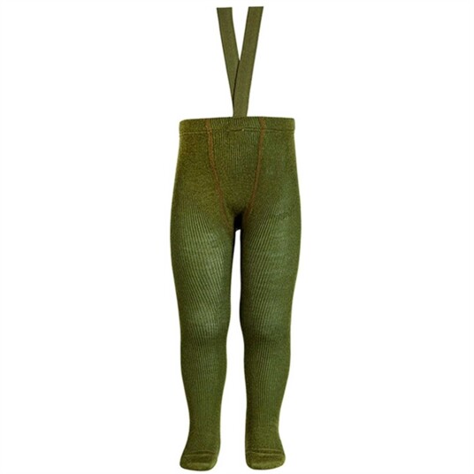 Cóndor Strømpebukser Uld Moss 3-6 mdr/00