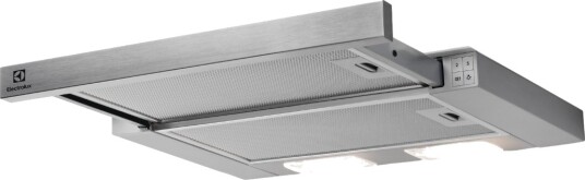 Electrolux LFP325S Underbygd Kjøkkenvifte med 3 Hastigheter og Belysning, Sølv