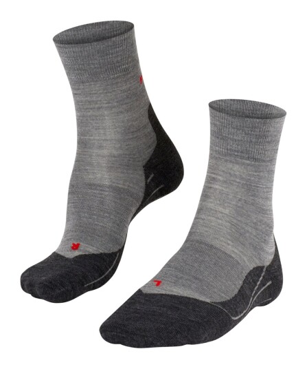 Falke Ru4 Ull Dame Light Grey Mel. 39 40