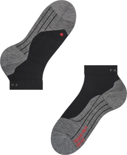 Falke RU4 Short Women's Running Socks 41-42, Black mix