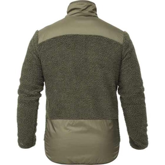 Heat Experience Heated Pile Fleece Unisex Olive Green L
