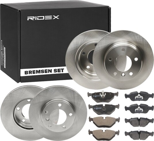 Bremseskiver og -klosser RIDEX 3405B0356