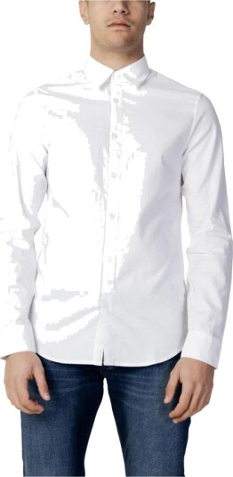 Armani Exchange Herre Skjorter Hvit S,