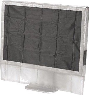 Hama Skjermstøvdeksel, Gjennomsiktig For 60,96 Cm (24") Til 66,04 Cm (26"), Laget Av Rivebestandig (84183)