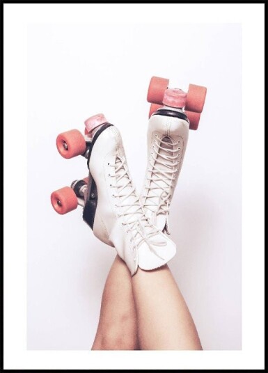 Roller Skates For Life Plakat Plakat / 30x40cm Roller Skates For Life Plakat Plakat / 30x40cm