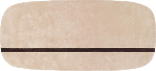 Normann Copenhagen Oona Teppe 90 x 200 cm Rose
