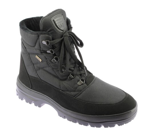 Icewalkers Mid WP Vintersko m/Vendbare Pigger M Black black 41 Icewalkers Mid WP Vintersko m/Vendbare Pigger M Black black 41