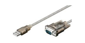 MICROCONNECT USB2.0 - Serial DB9 M-M 1,8m