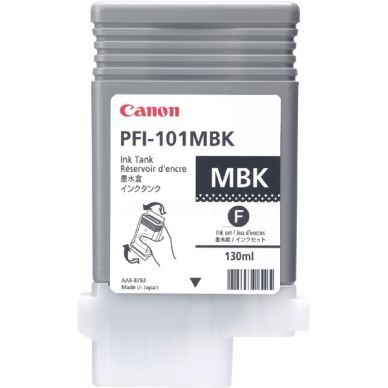 Canon Canon PFI-101 MBK Blekkpatron mattsvart 0882B001 Canon Canon PFI-101 MBK Blekkpatron mattsvart 0882B001