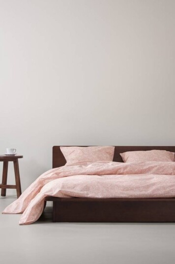 ANEMONE sengesett dobbeltseng Rosa 220X210