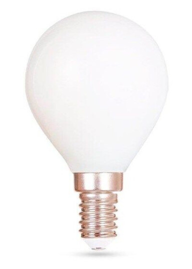 HiluX E14 - K5 Crown bulb - Matt - 5.2W - 470lm - 2700K - CRI97 - Dimmable