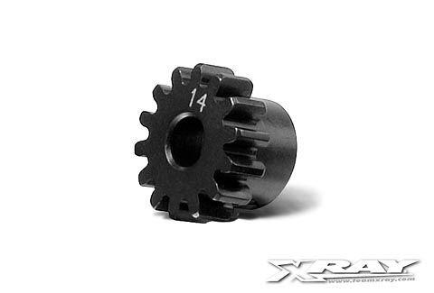 Xray 355714 Steel Pinion Gear 14T Mod1 - XB9E & XB808E etc Xray 355714 Steel Pinion Gear 14T Mod1 - XB9E & XB808E etc