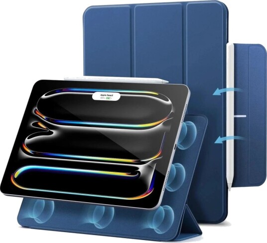 ESR Rebound Magnetisk Deksel for iPad Pro 13??? 2024 Marineblå
