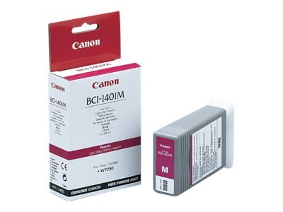Canon Bci-1401M - 130 Ml - Magenta - Original - Blekktank - For Bj-W7250 Imageprograf W7250
