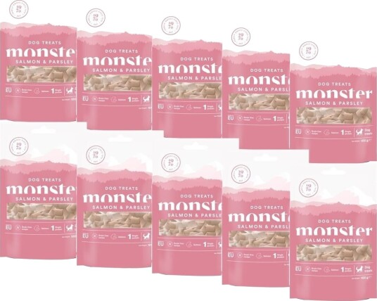 Monster Dog Treats Lamb & Parsley 10 X 100 G