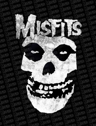Rocksax Misfits Fiend Sherpa Fleece Throw 50 in x 60 in 78899418