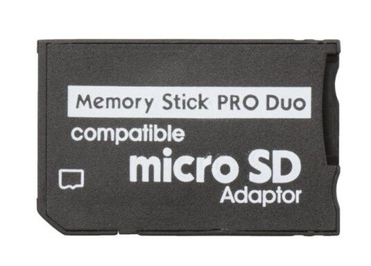 Mikro-SD-adapter til Memory Stick Pro Duo