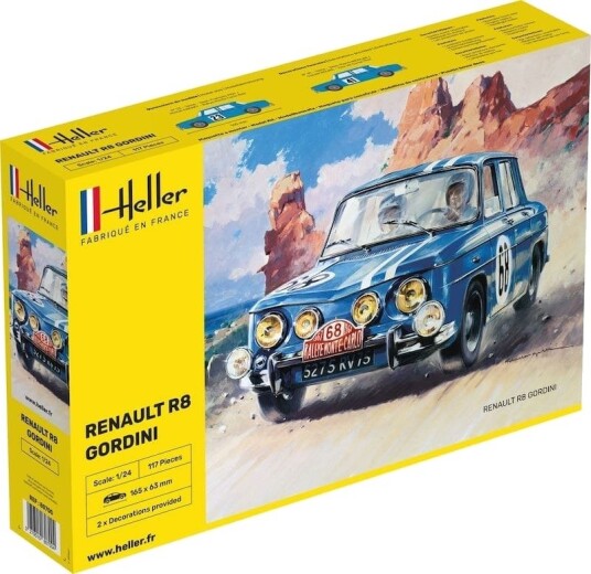 Heller 1/24 Renault R8 Gordini