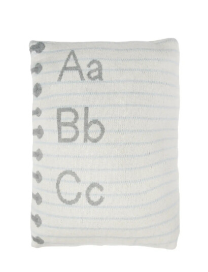 Lorena Canals Knitted Cushion Notebook White 45X 30CM Lorena Canals Knitted Cushion Notebook White 45X 30CM