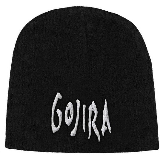 Gojira Gojira Unisex Beanie Hat: Logo 1 Black