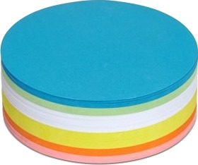Maul 6394799 Blå Grønn Oransje Rød Hvit Gult 150 G/M² 135 Mm 250 Stykker