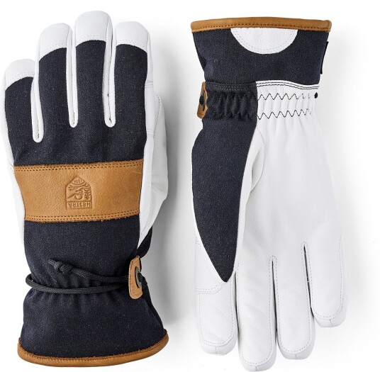 Hestra Women's Voss Czone 5 Finger Black/Cork 7