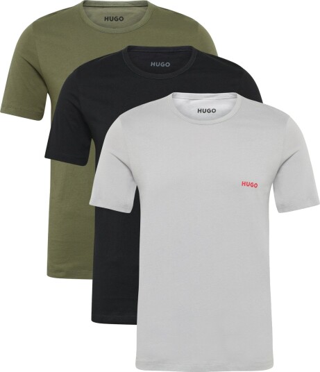 HUGO | T Shirt Rn Triplet P | L