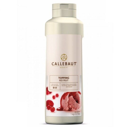 Callebaut Topping Rips Og Bringebær 1kg | Slikkepott.No Callebaut Topping Rips Og Bringebær 1kg | Slikkepott.No