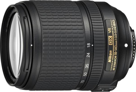 Nikon 18-140mm f/3.5-5.6 G DX AF-S ED VR Standardzoom med god rekkevidde