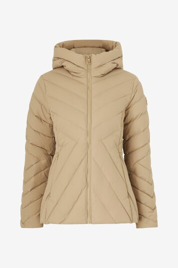 Tommy Hilfiger   Dun jakke Chevron MW Down Jacket   Beige