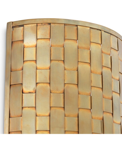 Eichholtz Lausanne Wall Lamp Vintage Brass Eichholtz Lausanne Wall Lamp Vintage Brass