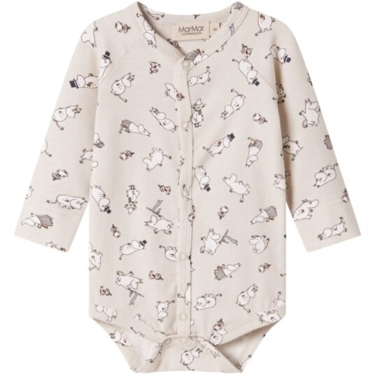 MarMar New Born Modal Smooth Print Moomin Bruno Body 6 mdr/68
