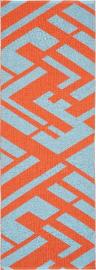 Plastmatter Horredsmattan Uma oransje Størrelse: 70 x 200 cm