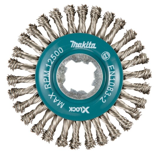 Makita Stålbørste D 73368 Tvunnet Tråd 0.5mm X Lock 115mm Makita Stålbørste D 73368 Tvunnet Tråd 0.5mm X Lock 115mm