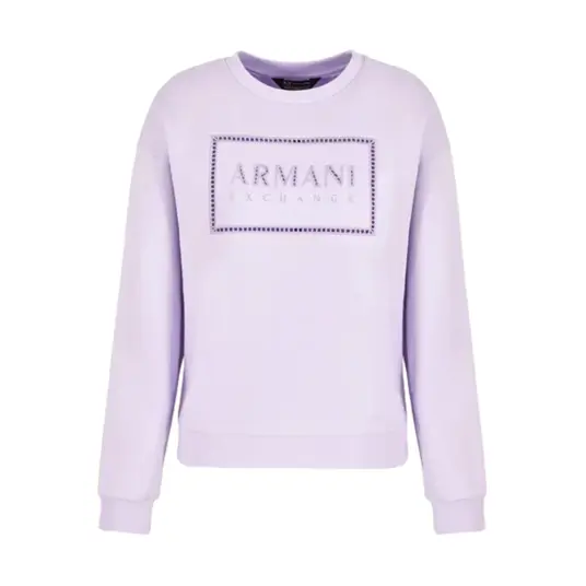Armani Exchange Dame Gensere & Hettegensere Lilla M