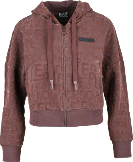 Emporio Armani EA7 Dame Gensere & Hettegensere Lilla L, Emporio Armani EA7 Dame Gensere & Hettegensere Lilla L,