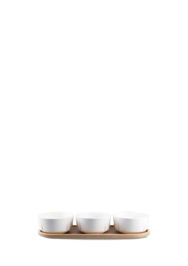 Rosendahl   Grand Cru tapassett 33x12 cm 3 stk hvit