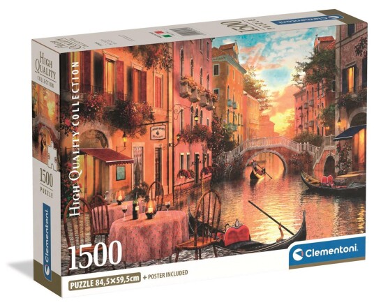 Clementoni Puslespill 1500 Brikker Venezia Clementoni Puslespill 1500 Brikker Venezia