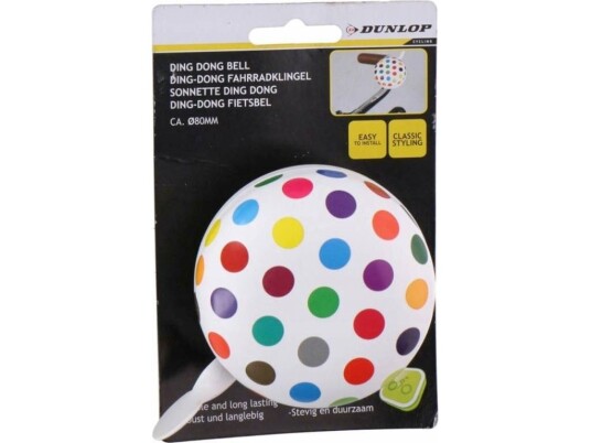 Dunlop - Sykkelklokke (2 Prikker)