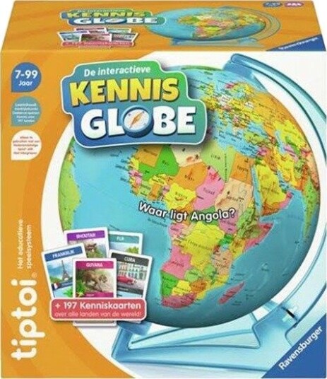 Ravensburger Tiptoi Interaktiv Kunnskapsglobus