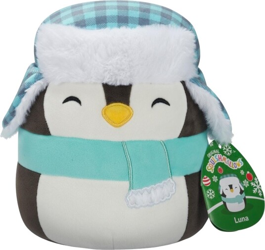 Squishmallows Kosedyr 19 cm Luna Pingvin