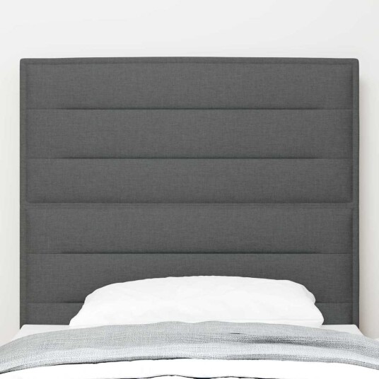 Hodegavl Linjer Design Mørkegrå 80 cm Stoff
