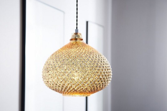 Taklampe Madon 30 cm Gull