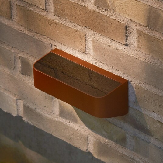 Utelampe Nordlux Marcellio Brun / Rust Balkong Aluminium Moderne 22 8.5 Brun / Rust