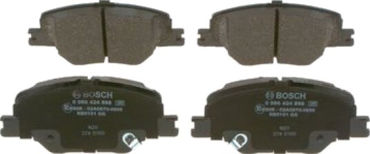 Bremseklosser BOSCH 0 986 424 868 Bremseklosser BOSCH 0 986 424 868