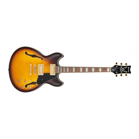 Ibanez JSM10EM-TTB El-gitar med hardcase John Scofield Signatur